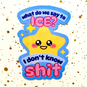 I don't Know Shit Sticker